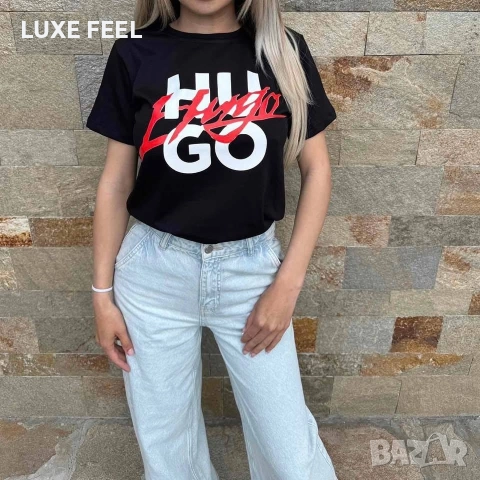 Дамски Памучни Тениски ⚜️ Balenciaga Karl LAGERFELD Hugo  BOSS , снимка 17 - Тениски - 52621358