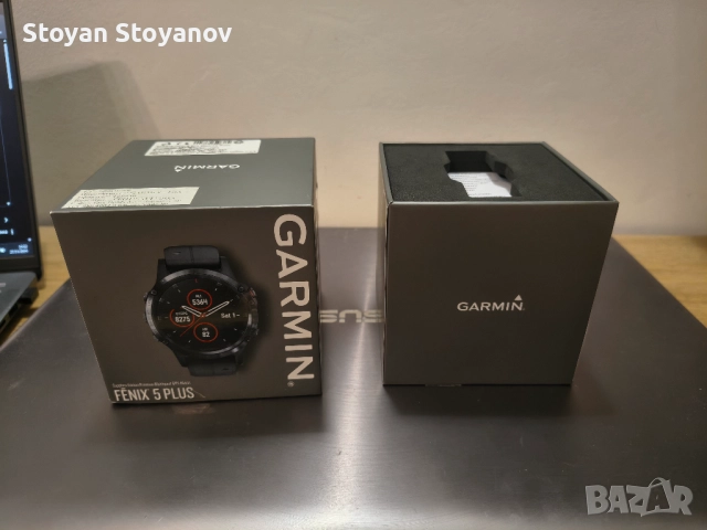 Garmin Fēnix 5 Plus Sapphire Edition (Пълен Комплект + Бонуси)