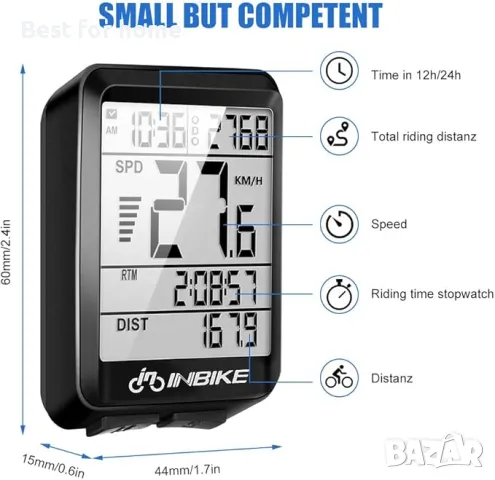 Компютър за велосипеди NARUTOO, снимка 2 - Велосипеди - 49630105