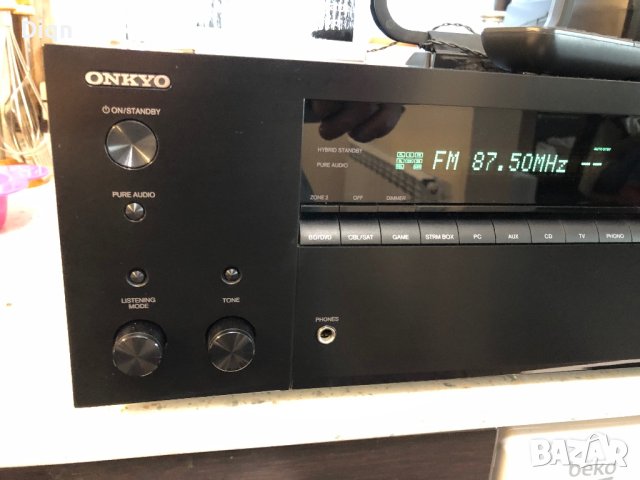 Onkyo TX-NR686 като нов , снимка 3 - Ресийвъри, усилватели, смесителни пултове - 40540225