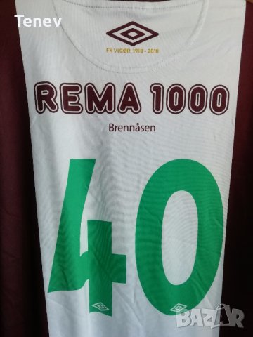 FK Vigør Umbro оригинална мачова футболна тениска фланелка Умбро, снимка 3 - Тениски - 38088515