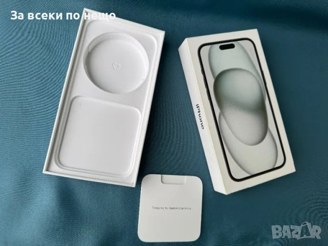   Оригинална Кутия за iphone 15 Plus , Black , 128GB, снимка 8 - Резервни части за телефони - 48169505