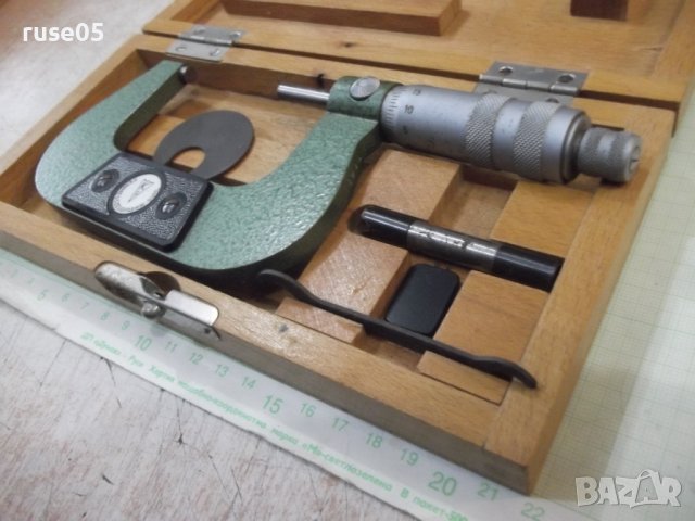 Микрометър "50 - 75 мм" германски работещ, снимка 5 - Други инструменти - 43300779