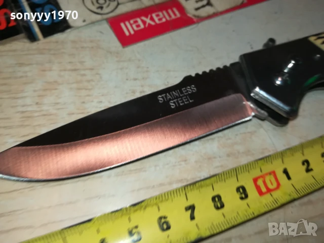ДЖОБНА НОЖКА-АВТОМАТИЧНА 1807251318, снимка 14 - Ножове - 51062257