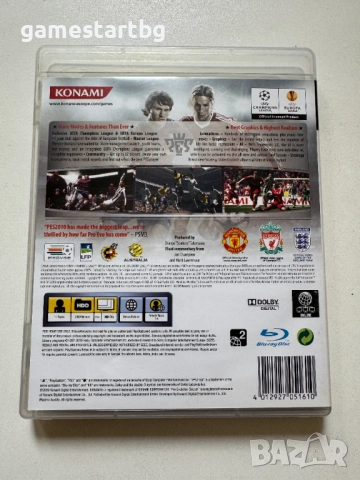 Pro Evolution Soccer 2010 за Playstation 3(PS3), снимка 2 - Игри за PlayStation - 51866801