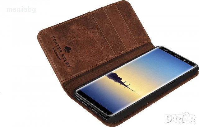 Кожен калъф за Samsung Galaxy Note 8, снимка 5 - Калъфи, кейсове - 39751225