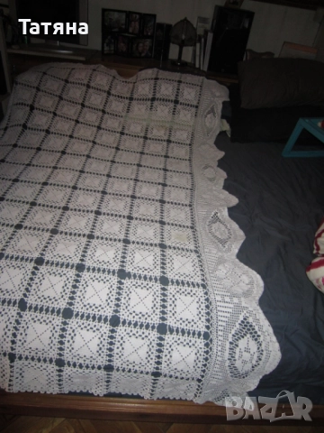 Покривки за спалня /старинни/- СУКНО И ПЛЕТЕНИ  НА ЕДНА КУКА;   АВТЕНТИЧНИ;  ЕЛЕЧЕ, снимка 8 - Други - 12555089