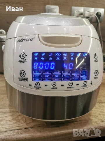 Мултикукър Delimano 50 в 1 , снимка 7 - Съдове за готвене - 53069566