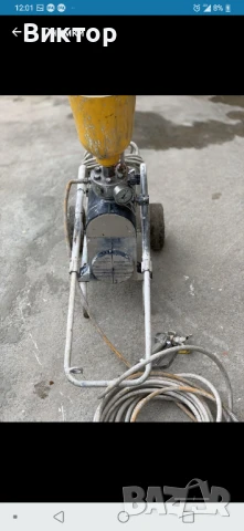 Wagner superfinish 23 бутална помпа за бои лакове, снимка 2 - Водни помпи - 51085314