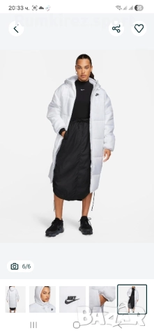 Дамска PARKA NIKE NSW TF THRMR (FB7675-100), снимка 6 - Якета - 52250210