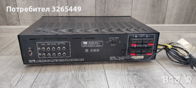 Продавам усилвател Sansui AU-317 II, снимка 5 - Ресийвъри, усилватели, смесителни пултове - 51538086