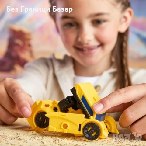 Нова Екшън фигура Transformers Bumblebee 10см робот кола играчка дете, снимка 8 - Други - 51596241