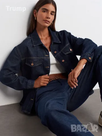 Ново! Дънкова риза , високо качество, цвят тъмен  деним 