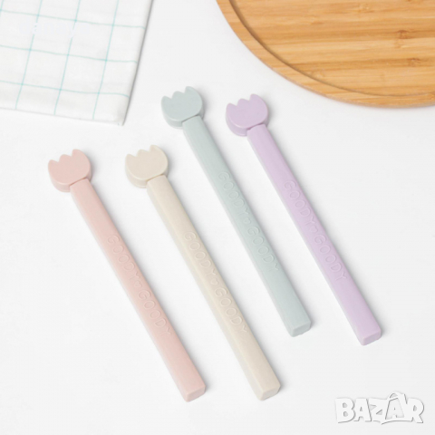 2800 Щипки за запечатване на торбички и пликове, 4 броя, снимка 2 - Аксесоари за кухня - 36537814