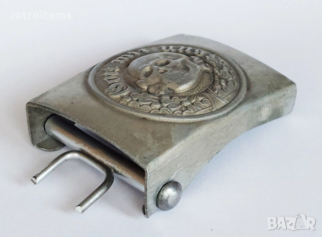 WW2 3 Райх Немска катарама за колан SS Totenkopf, снимка 3 - Антикварни и старинни предмети - 51750193