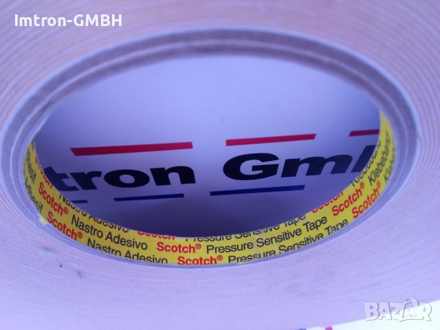 двойно залепяща лента Scotch Pressure Sensitive Tape 1/9mm, снимка 2 - Други стоки за дома - 37415674