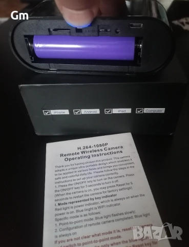 Wifi 1080P Hd Camera , снимка 3 - IP камери - 52930567