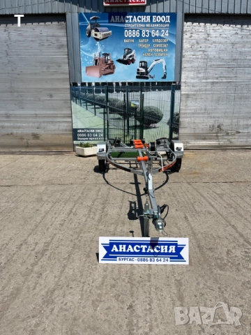 НОВО Туристическо ремарке RESPO Туристическо ремарке - колесар за лодка RESPO 750V501L199 с общо тег, снимка 5 - Ремаркета - 45981354