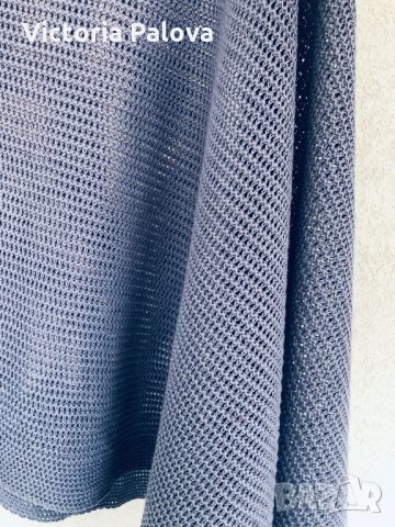 Супер красива блуза- наметало тип кейп, снимка 7 - Блузи с дълъг ръкав и пуловери - 26378910