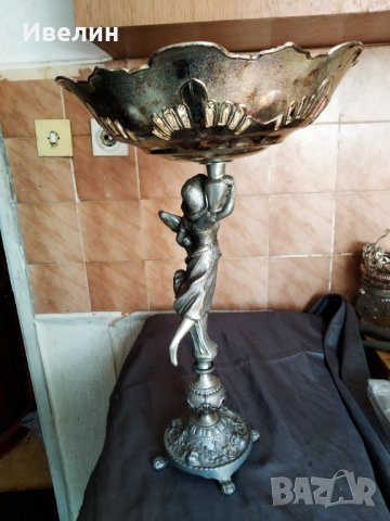 купа,фруктиера арт деко, снимка 7 - Антикварни и старинни предмети - 28713257