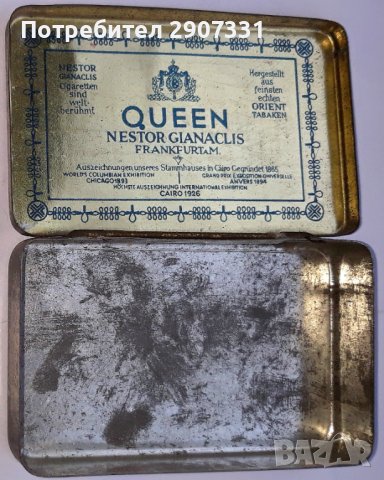 кутия за цигари Nestor Gianaclis. 1926, снимка 9 - Други ценни предмети - 43441842
