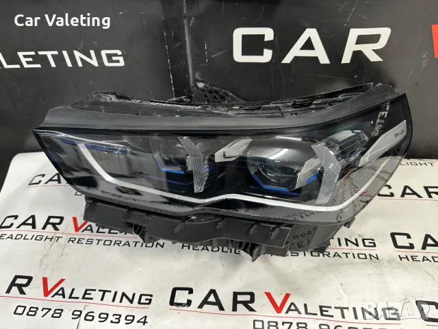 Фар фарове ляв Bmw 5 G60 G61 i5 М5 G90 LED Laser БМВ 5 Г60 Г61 и5 г90, снимка 5 - Части - 48296959