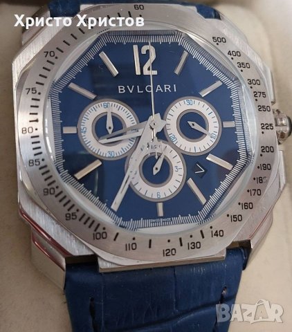 Top price!!! Мъжки луксозен часовник Bvlgari , снимка 1 - Мъжки - 36719452