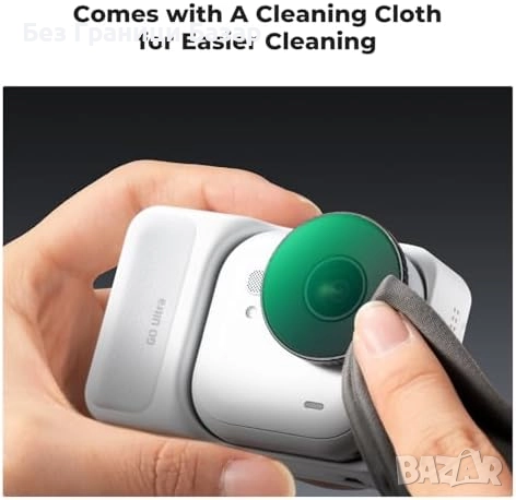 Нов Дифузен филтър 1/4 Black Mist за камера Insta360 GO Ultra, AGC стъкло, снимка 6 - Обективи и филтри - 52122933