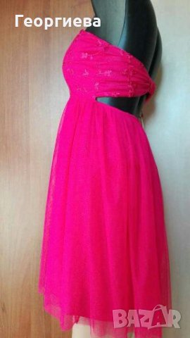 Нова розово червена рокля  👗🍀S, S/M👗🍀арт.445