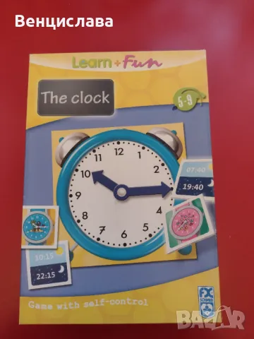 Детска игра Научи часовника + пъзел с часовник и сезони, снимка 17 - Образователни игри - 48085219