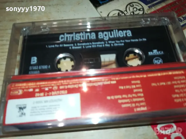 CHRISTINA AGUILERA-ORIGINAL TAPE 1404251913, снимка 4 - Аудио касети - 49895804