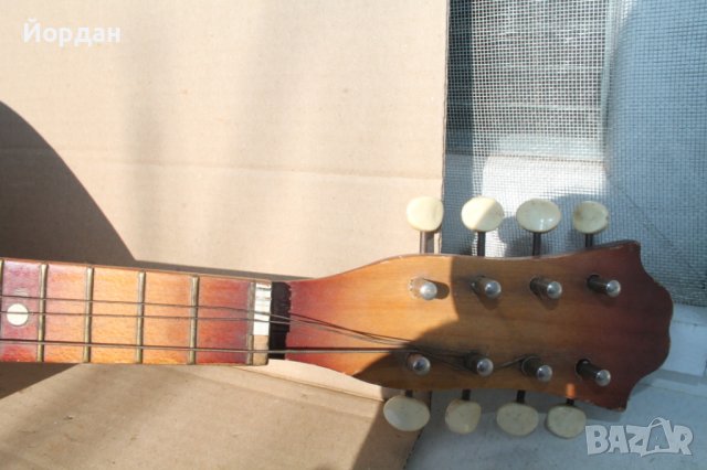 Стара дървена мандолина, снимка 5 - Струнни инструменти - 44069773