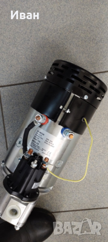 Хидравлична помпа ел.12в.и24в.2кв.вентилиран двигател за автокранове,самосвали и други