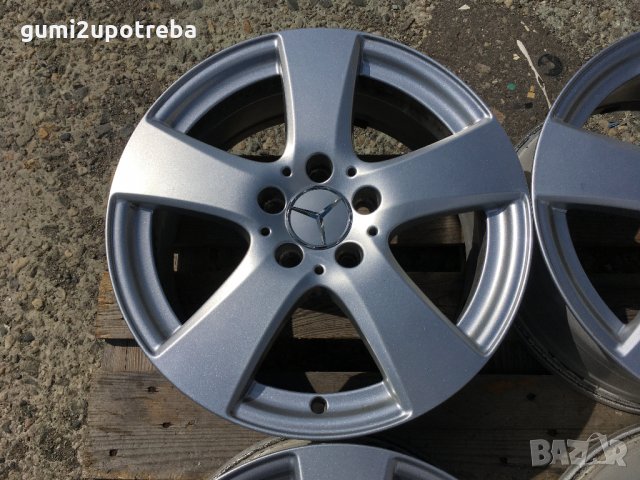 17" джанти 5х112 Мерцедес Ц класа Mercedes C-Klasse W205 Оригинал , снимка 5 - Гуми и джанти - 28674359