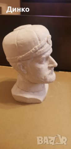 Гипсов бюст на Тодор Александров водач на ВМРО., снимка 2 - Антикварни и старинни предмети - 39688426