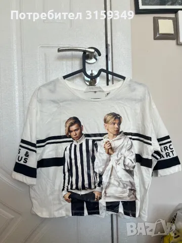 Crop top тениска на Marcus and Martinus, снимка 2 - Детски тениски и потници - 50342597