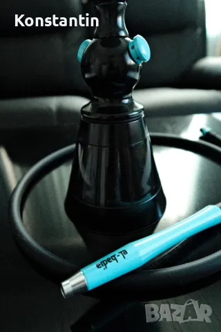 Наргиле El Badia Celeste Black Blue Edition, снимка 2 - Наргилета - 48547870