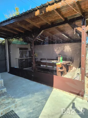 Ветроупорни завеси за навеси, снимка 6 - Градински мебели, декорация  - 48674626