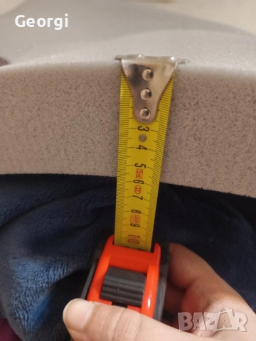 Мемори пяна, плътна, високо качество, снимка 2 - Дивани и мека мебел - 53132958