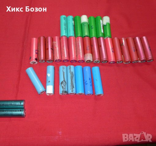 Маркови Акумулаторни батерии 18650 Sony,Sanyo,LG Li Ion, снимка 5 - Друга електроника - 39444743