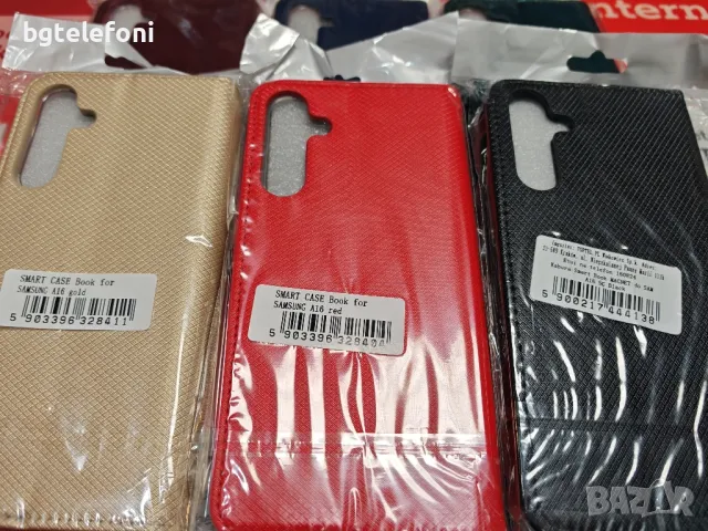 Samsung Galaxy A16 5G , S24 FE калъф тип тефтер със силиконово легло, снимка 3 - Калъфи, кейсове - 48105362