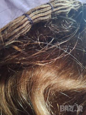 Естествена коса 61см. 100гр. , снимка 7 - Аксесоари за коса - 53163409