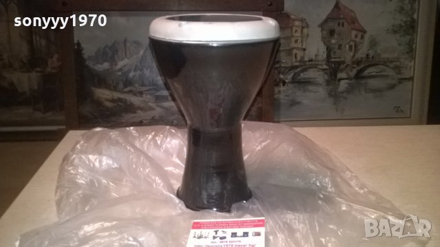 НОВА черна метална тарамбука-внос сирия, снимка 4 - Ударни инструменти - 27286907