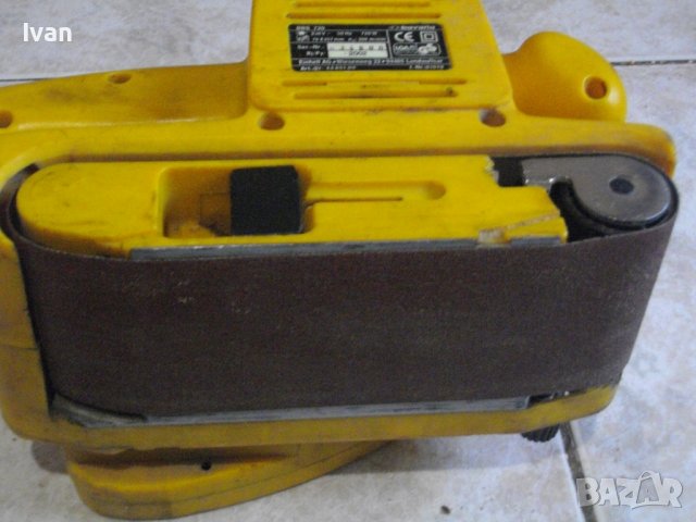 AEG HBS100-1010W-350m/min Профи Лентов Шлайф-Германия-ОТЛИЧЕН-АЕГЕ 1010 Вата/, снимка 18 - Други инструменти - 39187593