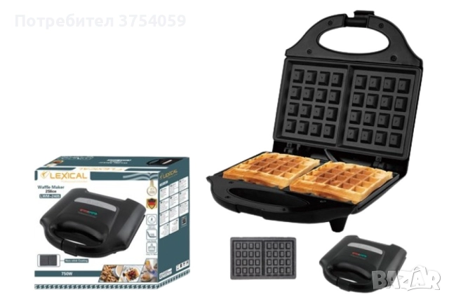 Уред за гофрети Lexical LWM-2405, снимка 4 - Други стоки за дома - 52364706