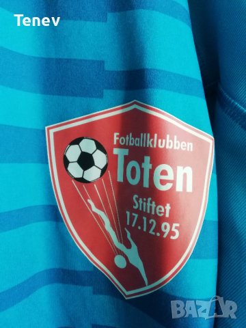Fotballklubben FK Toten Adidas оригинална вратарска тениска фланелка , снимка 4 - Тениски - 38088181