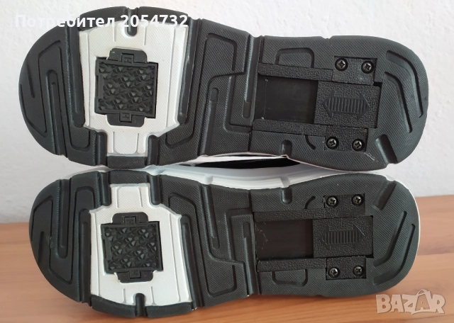 Нови обувки с прибиращи се колелца (PHTEER) , ролер обувки, снимка 4 - Ролери, кънки - 52289353