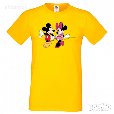 Мъжка тениска ickey & Minnie 6 Подарък,Изненада,Рожден ден, снимка 10 - Тениски - 36575550