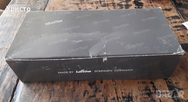 нож и ножица комплект Лерхе Солинген Lerche Solingen Cassini, награда за дизайн 2000 г, снимка 10 - Колекции - 36696265