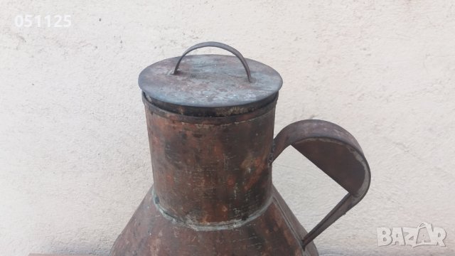 метален възрожденски гюм съд - 8 литра , снимка 3 - Антикварни и старинни предмети - 38571823